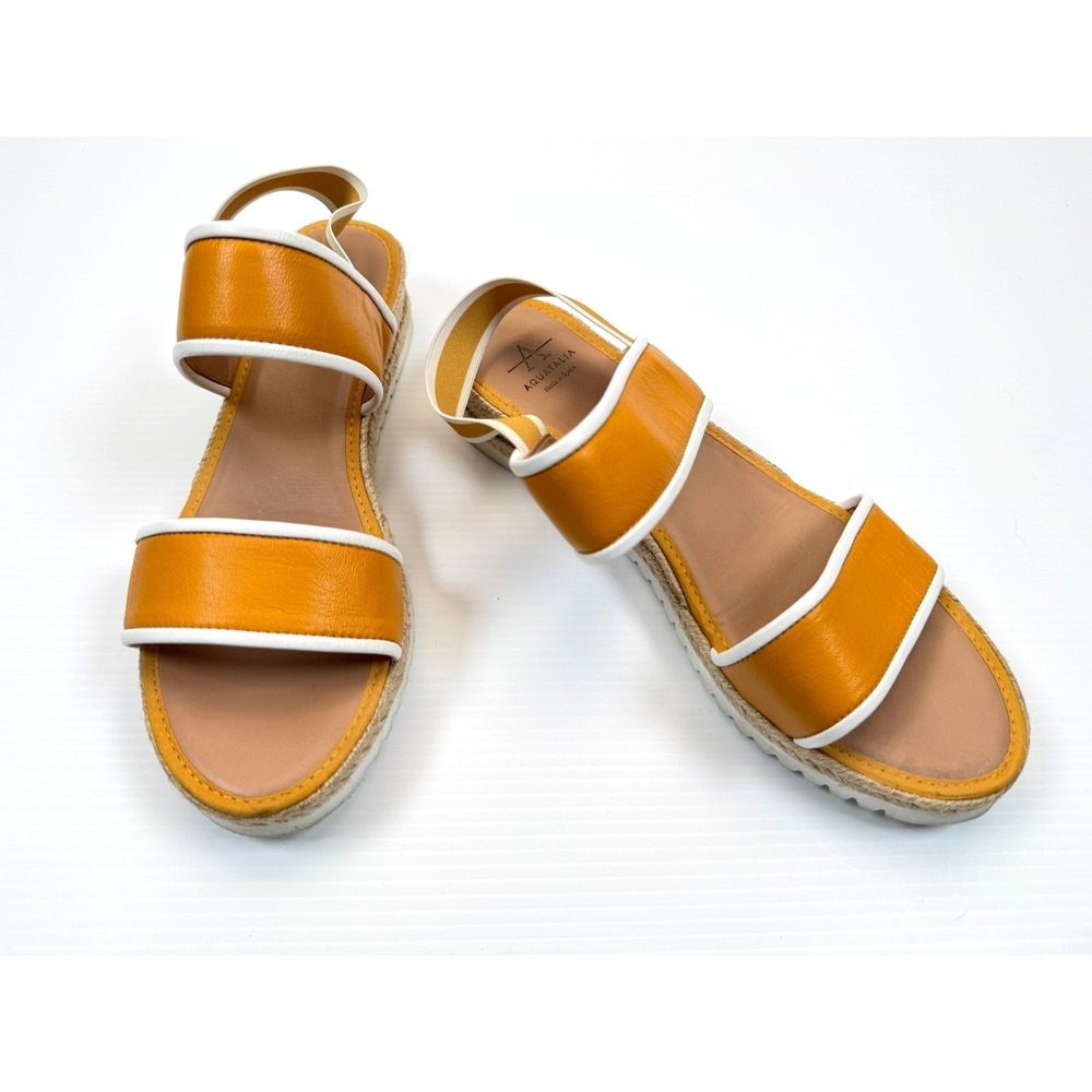 Aquatalia Alaina Slingback Espadrille Wedge Sandal Women‎ 11M EUC Slingback RARE